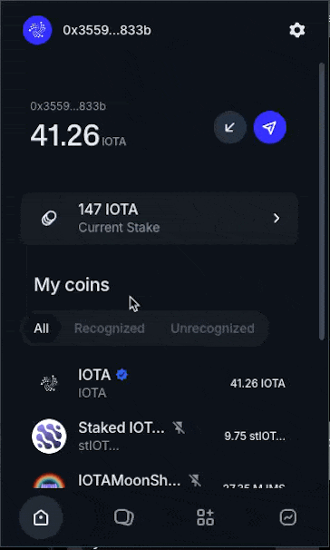 IOTA Staking Demo
